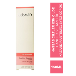 Cosmed Ultrasense Soothing Cleansing Foam - Yatıştırıcı Temizleyici Köpük 150ml