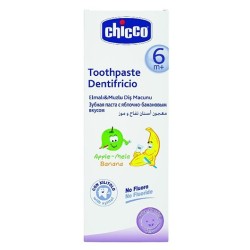 Chicco Elmalı Muzlu Diş Macunu 6m+