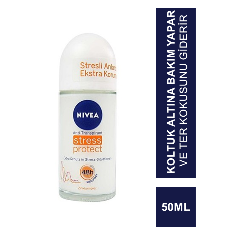 Nivea Stress Protect 48h Deodorant Roll-On 50 ml Kadın