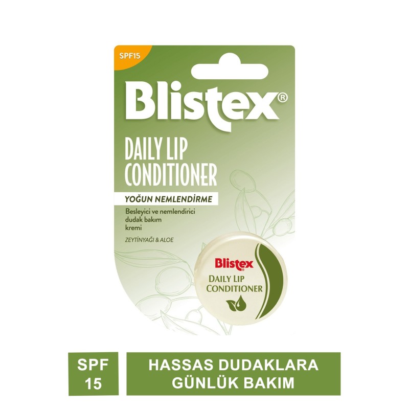 Blistex Daily Lip Conditioner SPF 15 Günlük Bakım | TuruncuKasa Blistex Daily Lip Conditioner SPF 15 Günlük Bakım | TuruncuKasa