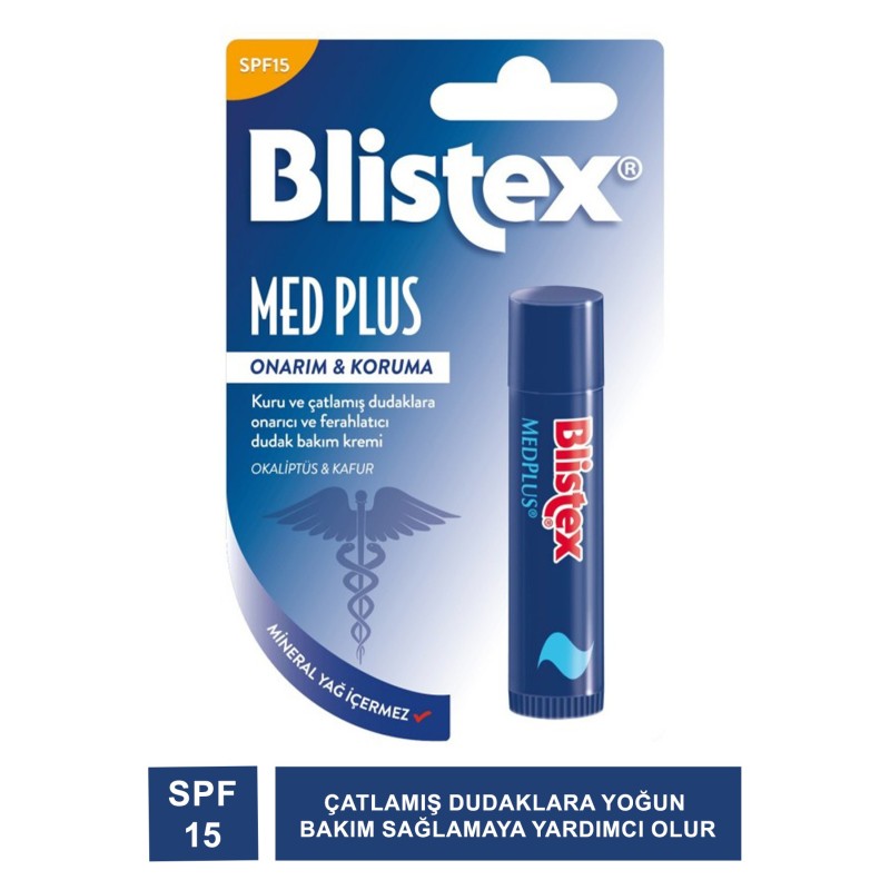 Blistex MedPlus Stick Dudak Bakım Kremi Blistex MedPlus Stick Dudak Bakım Kremi