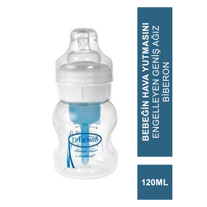Dr Browns Geniş Ağızlı PP Biberon 120ml