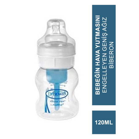 Dr Browns Geniş Ağızlı PP Biberon 120ml