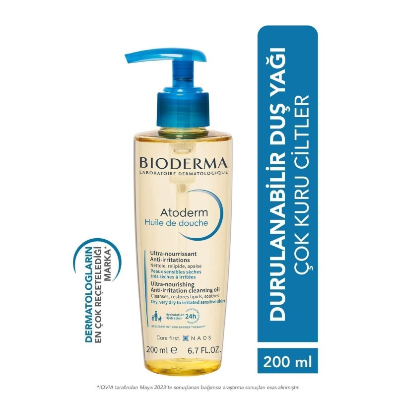 Bioderma Atoderm Shower Oil 200 ml Bioderma Atoderm Shower Oil 200 ml