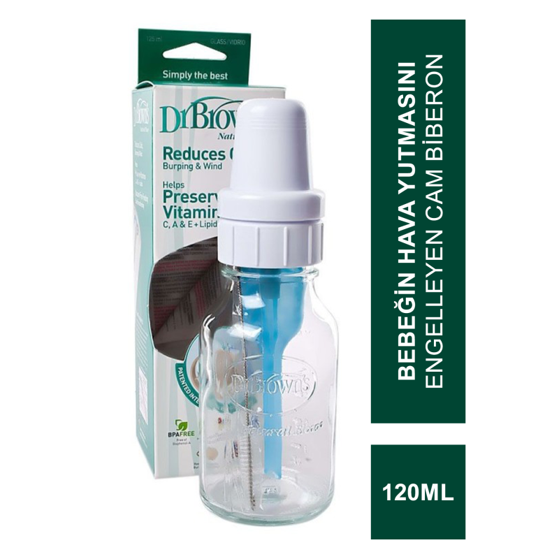 Dr Browns Standart Cam Biberon 120ml Dr Browns Standart Cam Biberon 120ml