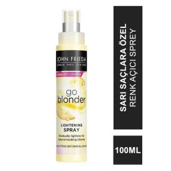 John Frieda Go Blonder Lightening Spray 100 ml Sarı Saçlara Özel Renk Açıcı Sprey